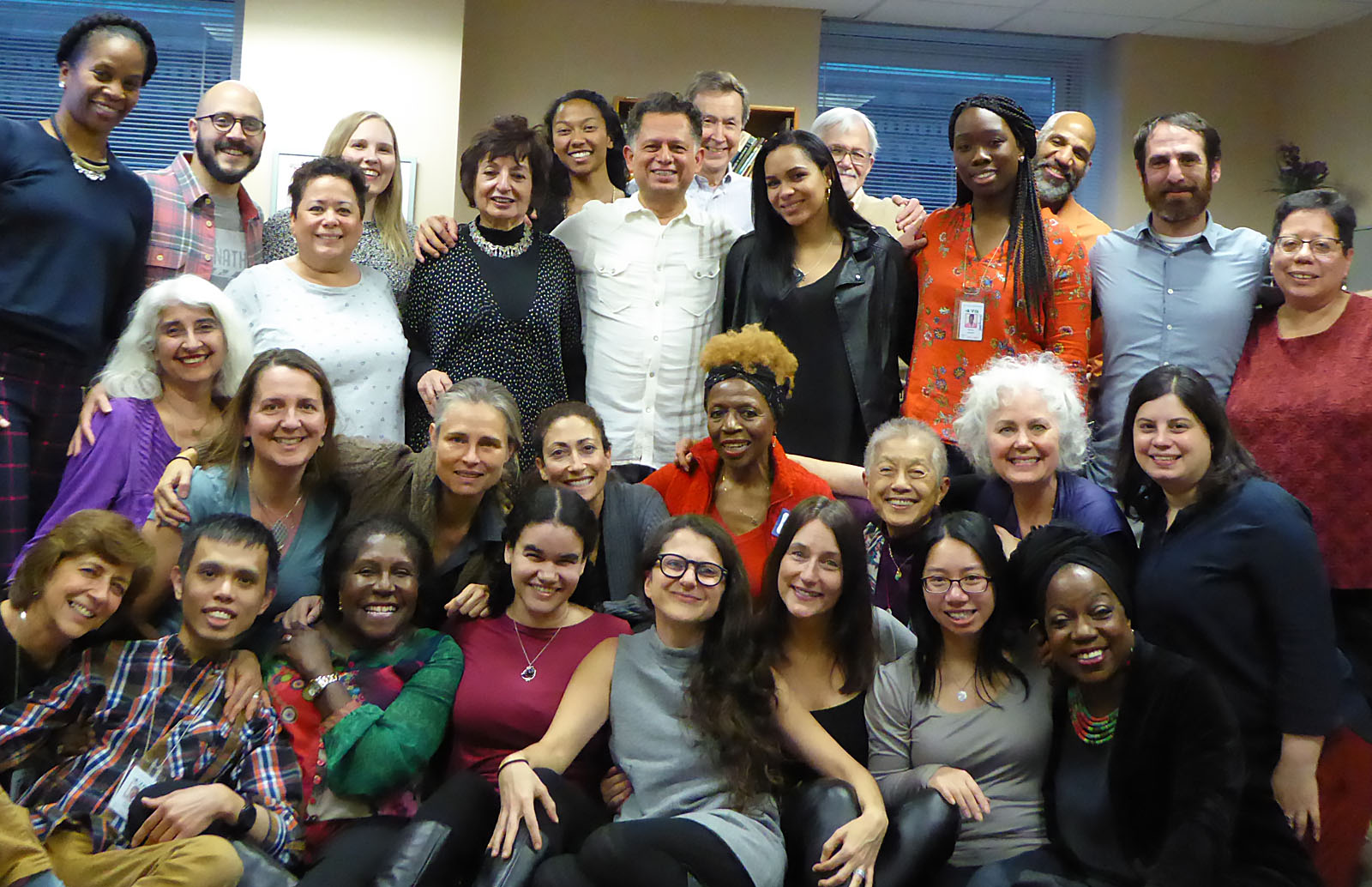 Some Morningside Center Staff & Staff Developers at a gathering